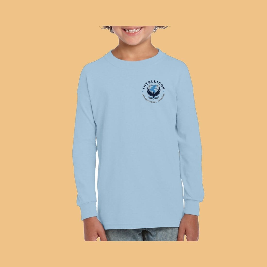 Long-Sleeve Crest Tee